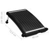 Curved Pool Solar Heating Panels 2 pcs 28.5"x18.1"