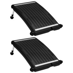 Curved Pool Solar Heating Panels 2 pcs 28.5"x18.1"