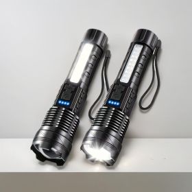 A76 Outdoor & Emergency Flashlight – 2-Pack (Color: Black)