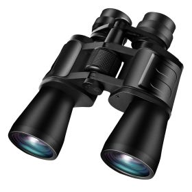Portable Zoom Binoculars with FMC Lens & Night Vision (Color: Black)