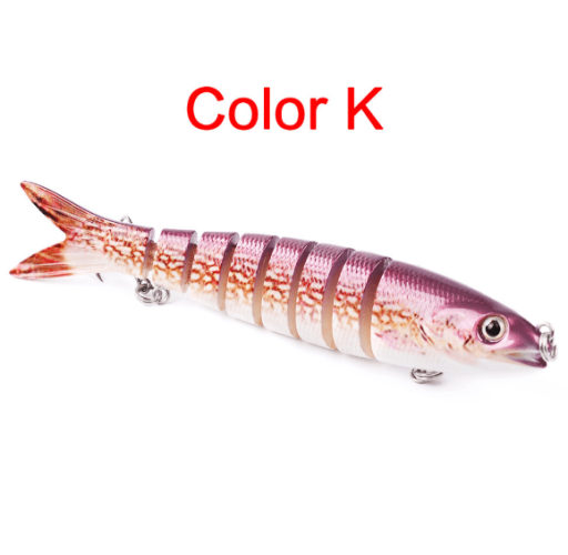Pike Fishing Lures Artificial Multi Jointed Sections Hard Bait Trolling Pike Carp Fishing Tools Pike Fishing Lures Artificial Multi Jointed Sections Hard Bait Trolling Pike Carp Fishing Tools