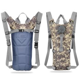 1Pc 3L Tactical Hydration Pack  Water Bladder (Option: ACU)