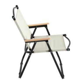 Folding Outdoor Chair For Indoor And Outdoor Use, Beige (Option: 1PCS)