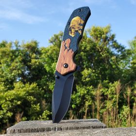 8" Wildlife Folding Knife (style: Deer)