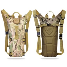 1Pc 3L Tactical Hydration Pack  Water Bladder (Option: Military)