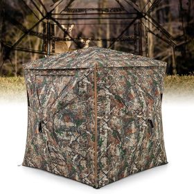 5-in-1 Hunting Blind with Detachable Panels and Skylight (Option: Camouflage)