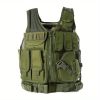 Tactical Vest for Men with Detachable Belt & Pistol Holster – Airsoft & Military Training