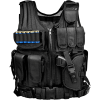 Tactical Vest for Men with Detachable Belt & Pistol Holster – Airsoft & Military Training