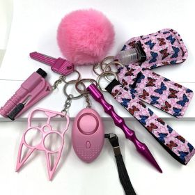 Women’s Personal Safety Alarm & Window Breaker Keychain – Self Defense for Girls (style: Style1)