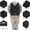 Tactical Vest for Men with Detachable Belt & Pistol Holster – Airsoft & Military Training