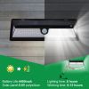 Solar LED Outdoor Wall Light with Motion Sensor