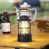 400 Lumens Retro COB Camping Tent Light – Battery Powered Hanging Outdoor
