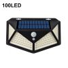 Solar LED Outdoor Wall Light with Motion Sensor
